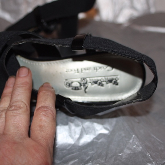 Coach Black Heels barely worn - Picture 7 of 7